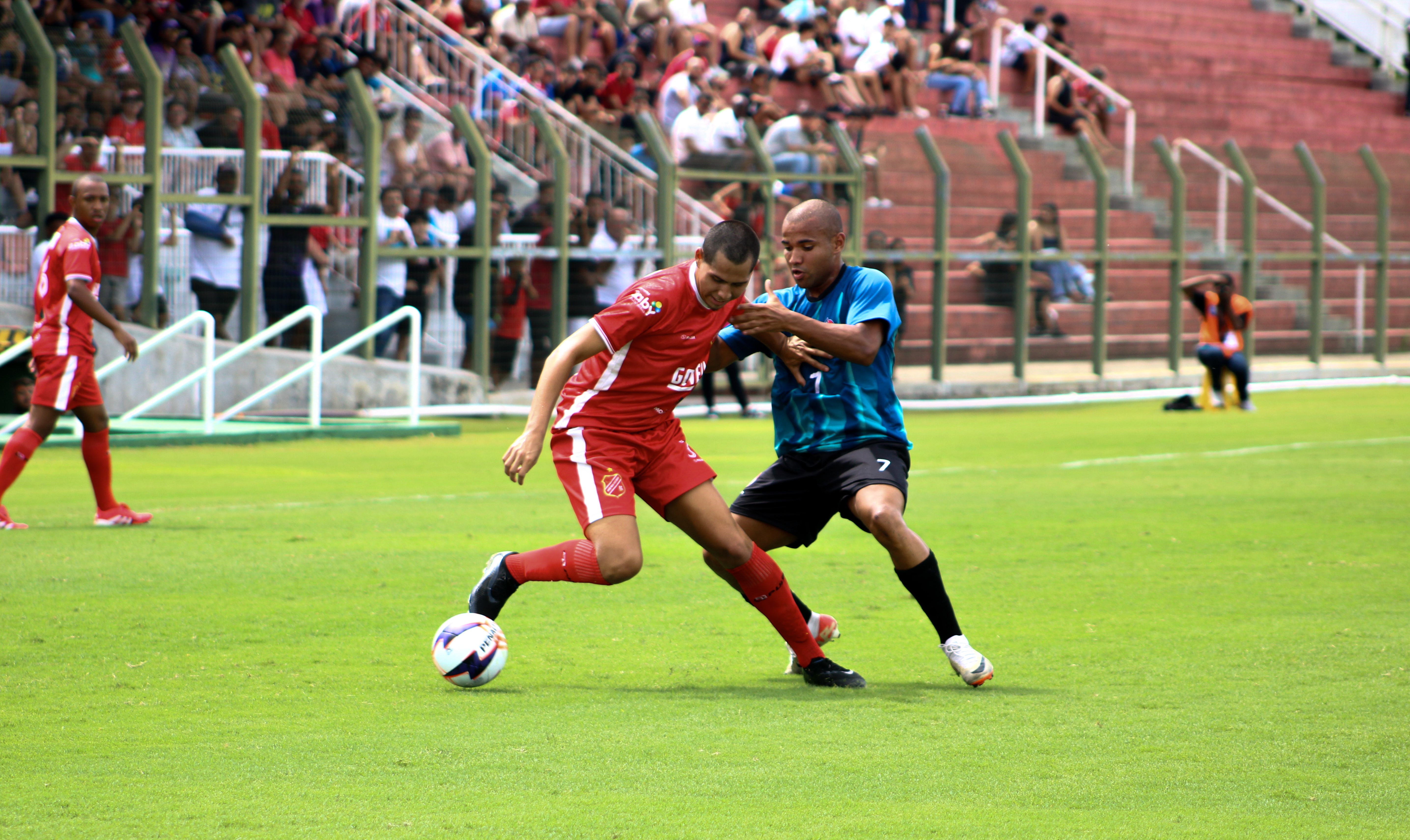 Na imagem, atleta do Centro Olímpico e do União Mogi em segundo jogo da Copinha Sil 2026.