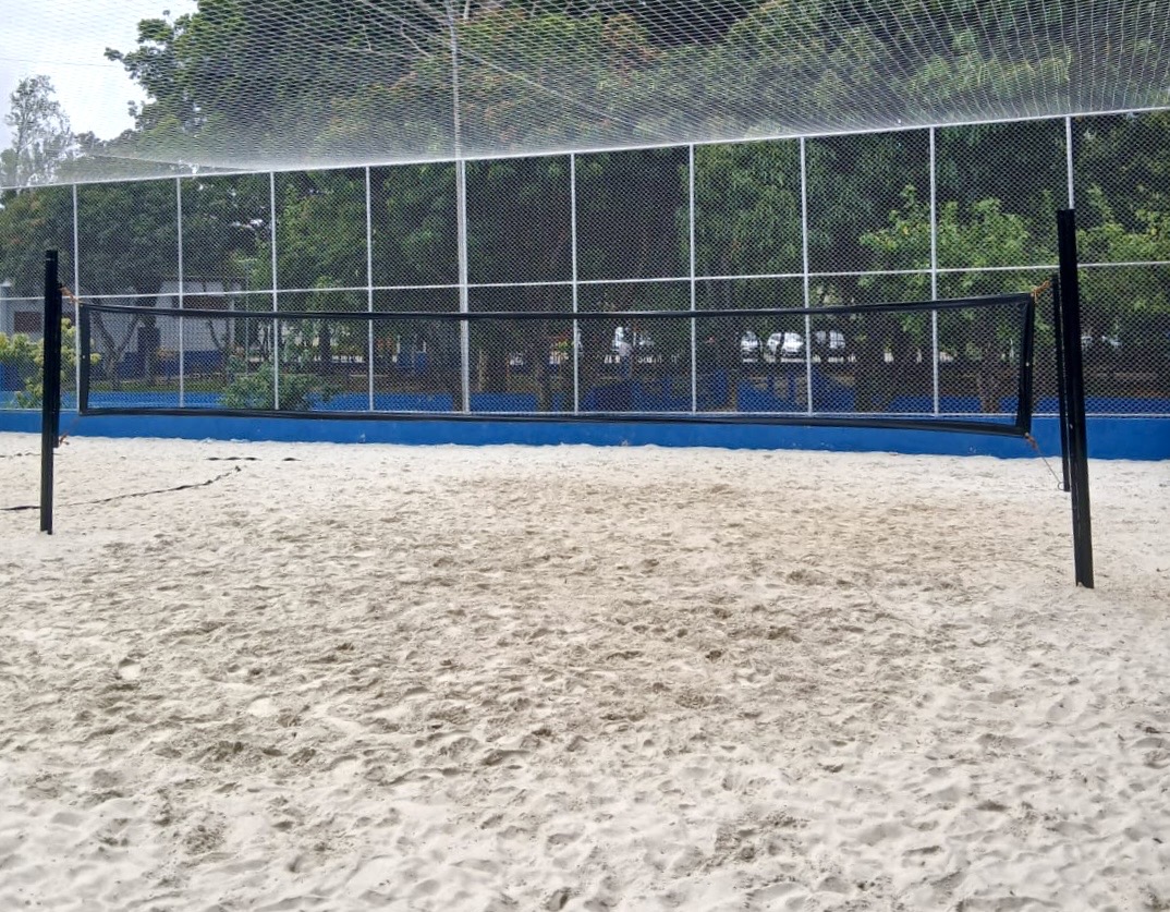 Na imagem, quadra de areia do CE Tiquatira.