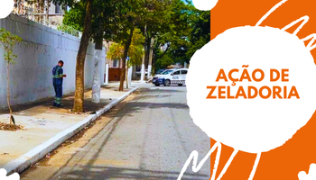 Imagem de limpeza da via 