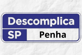 Logo Descomplica centralizado, com a escrita Penha