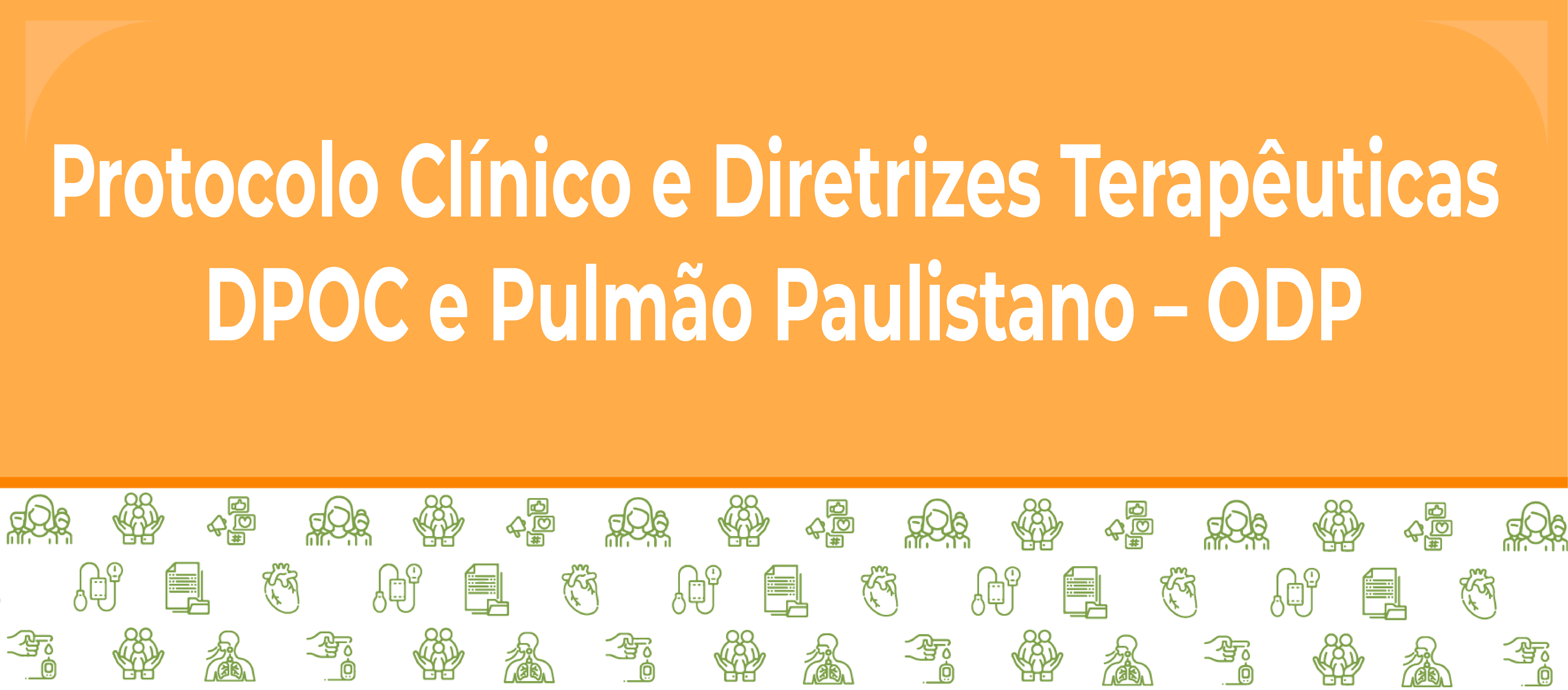 A arte é dividida em duas parte, na de cima, um fundo lanranja com o texto 