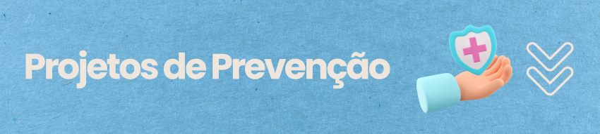 Banner superior com fundo branco, escrito em vermelho Prevenção e uma ilustração de uma camisinha à direita. O banner possui ainda uma barra vermelha inferior e um contorno dos principais monumentos da cidade de São Paulo.