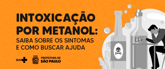 A imagem traz um homem sentado e garrafas com bebidas adulteradas com a seguinte mensagem: 